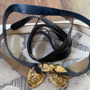 Preppy Gold clasp belts